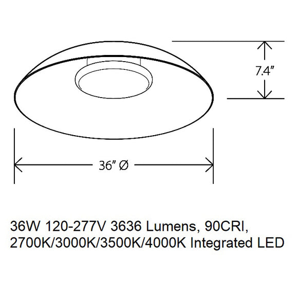 Volo Flush Mount