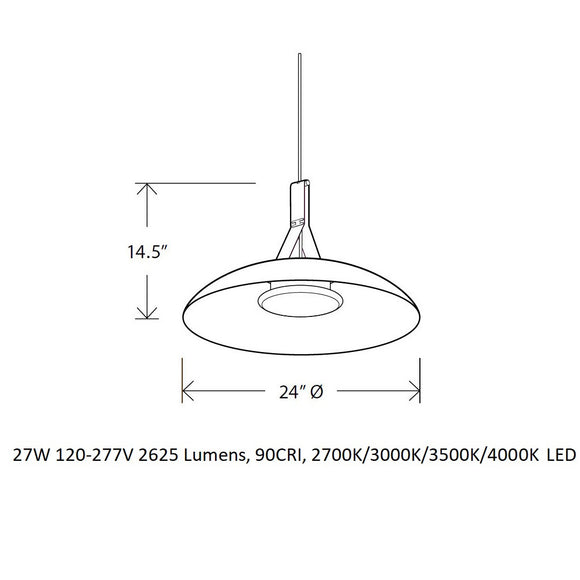 Volo LED Pendant Light