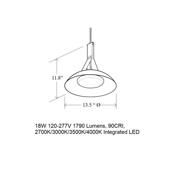 Volo LED Pendant Light