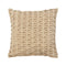 Gathered Diamond Velvet Pillow  option Beige