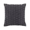 Gathered Diamond Velvet Pillow  option Grey