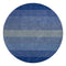 Metro Patterned Area Rug  option Blue / 7'9 in diameter