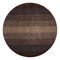 Metro Patterned Area Rug  option Charcoal/Grey/Brown / 7'9 in diameter