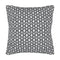 Textured Cotton Pattern Pillow  option White/Grey 3