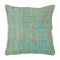 Textured Silk Fabric Pillow  option Blue/Natural