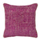 Textured Silk Fabric Pillow  option Magenta/Natural