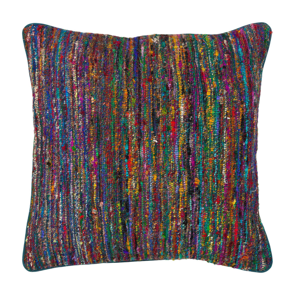Textured Silk Fabric Pillow