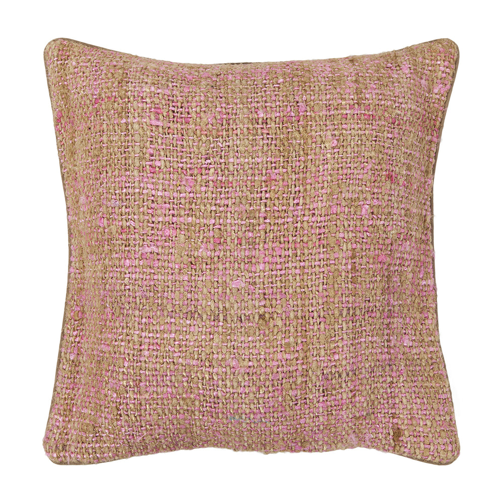 Textured Silk Fabric Pillow