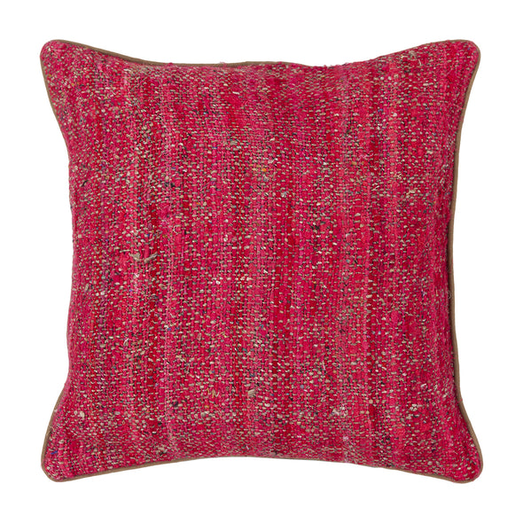 Textured Silk Fabric Pillow