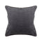 Velvet Throw Pillow  option Grey