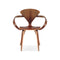 Armchair  option Natural Walnut Seat and Legs / Solid Walnut Arms
