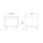 Bedside Table with Drawer