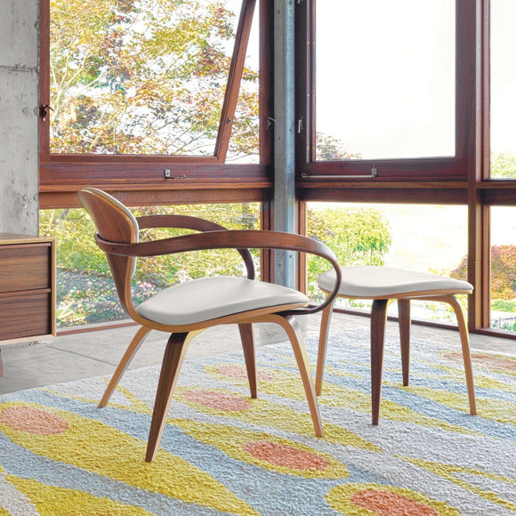 Lounge Armchair - Upholstered Seat and Back