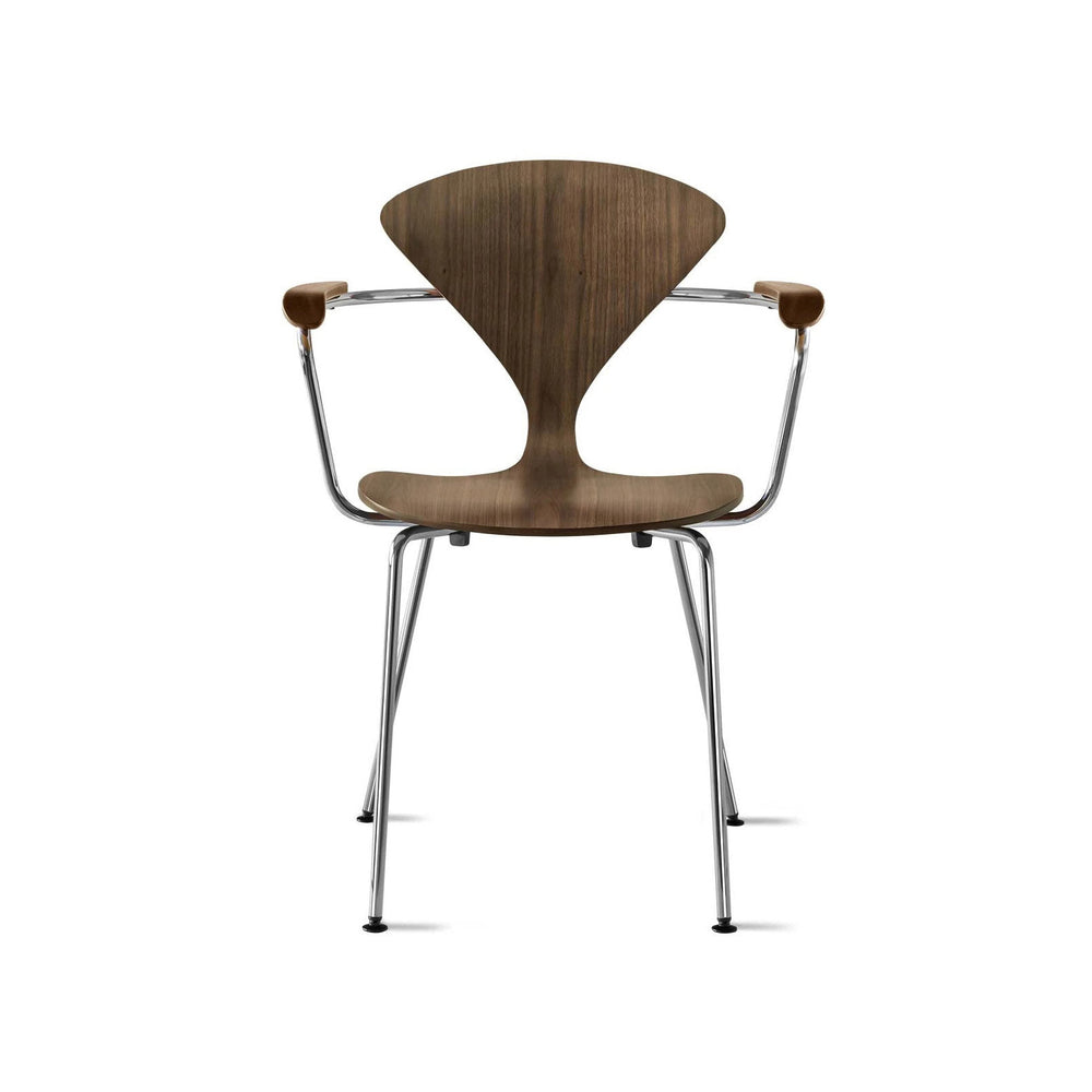 Metal Base Armchair