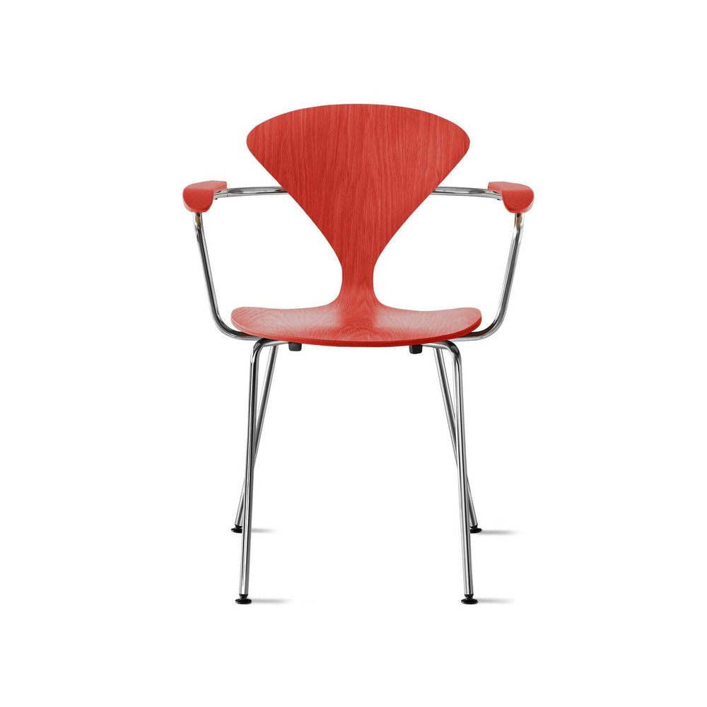 Metal Base Armchair