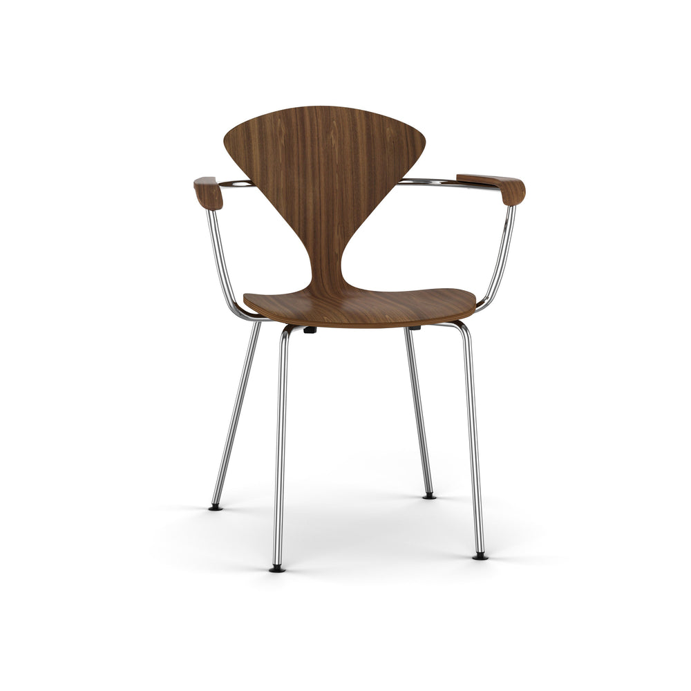Metal Base Armchair