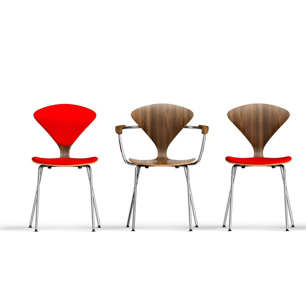 Metal Base Armchair