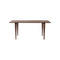 Rectangular Dining Table  option Classic Walnut