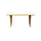 Rectangular Dining Table  option Natural Beech