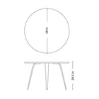 Round Dining Table