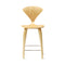 Stool with Wood Base  option Natural Beech