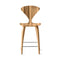 Stool with Wood Base  option Red Gum