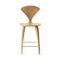 Stool with Wood Base  option White Oak Rift Cut