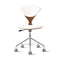 Task Office Chair - Upholstered Seat and Back  option Natural Walnut