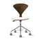 Task Office Chair - Upholstered Seat  option Classic Walnut