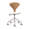 Task Office Chair - Upholstered Seat  option White Oak
