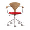 Task Office Chair with Arms - Upholstered Seat  option Spinneybeck Leather Sabrina Carmen