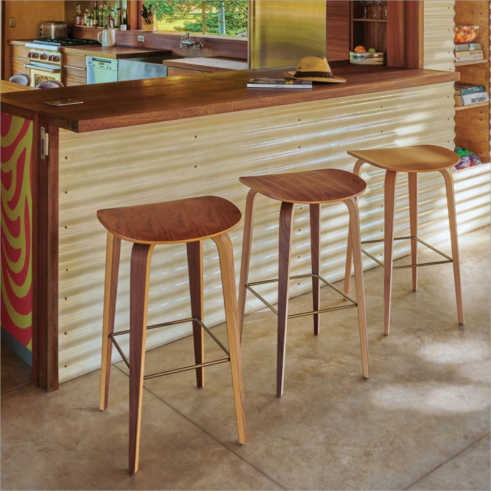 Cherner Under Counter Wood Stool - 2Modern