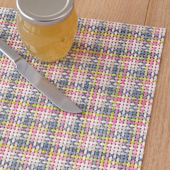 Basketweave Rectangle Placemat (Set of 4)