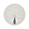 Basketweave Round Placemat (Set of 4)  option Natural