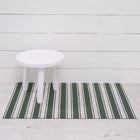 Boardwalk Stripe Indoor/Outdoor Shag Mat