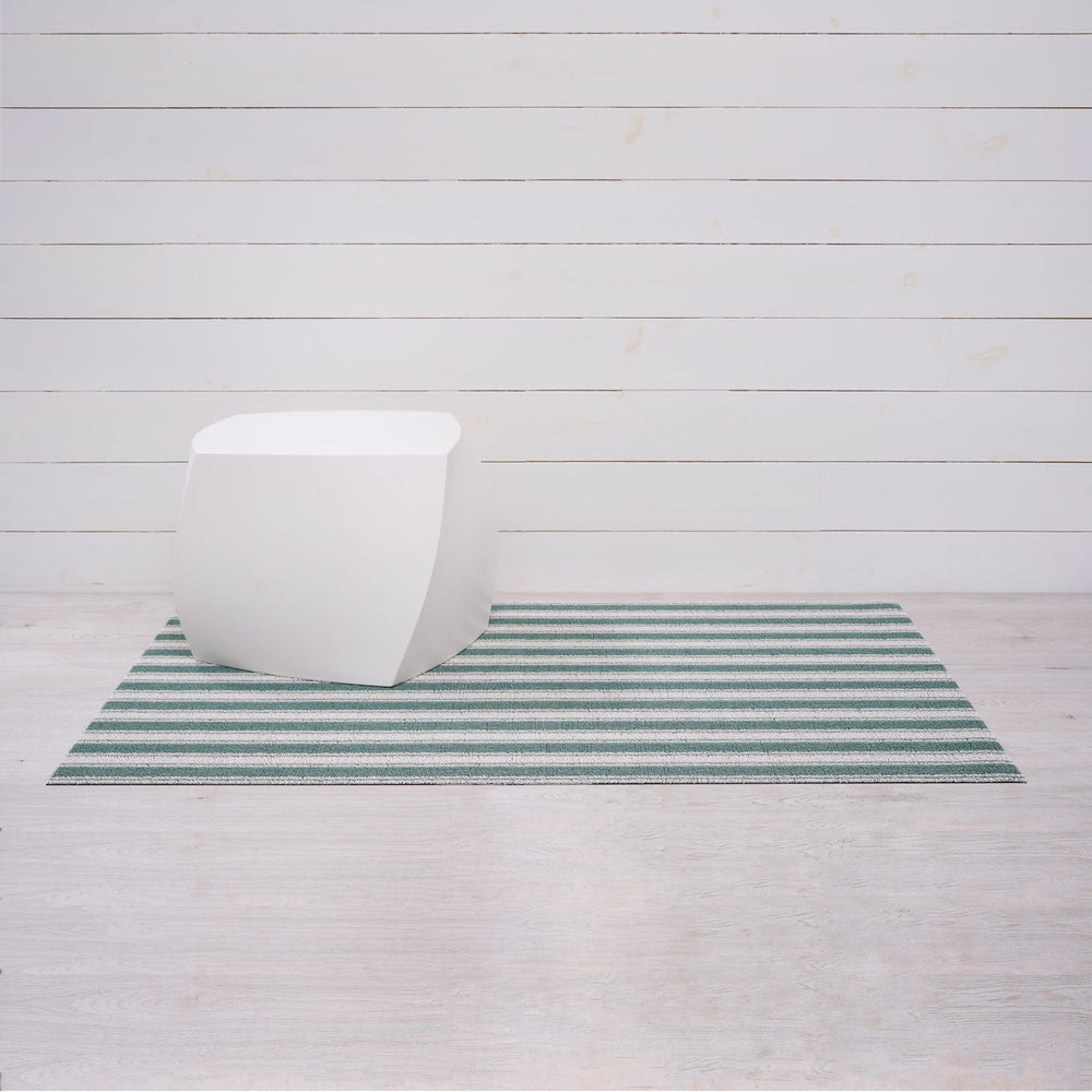 Boardwalk Stripe Indoor/Outdoor Shag Mat