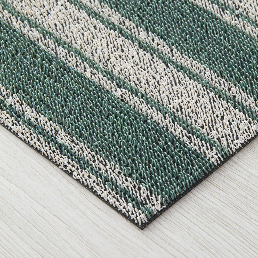Boardwalk Stripe Indoor/Outdoor Shag Mat