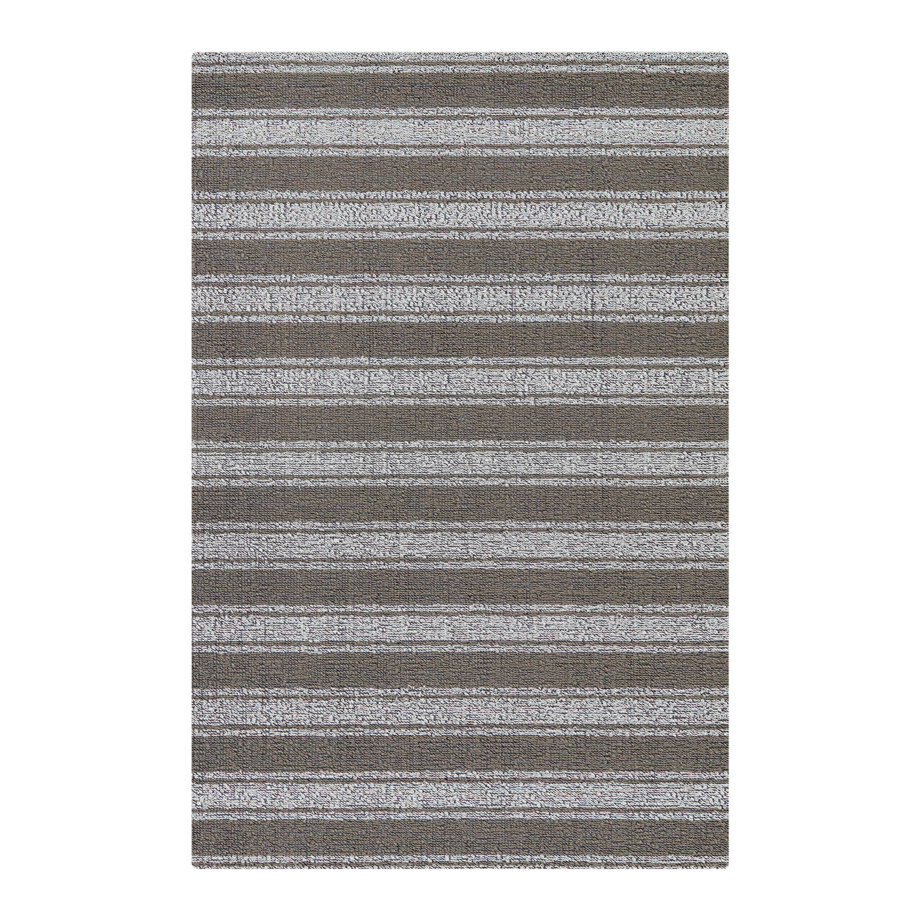 Chilewich Boardwalk Stripe Indoor/Outdoor Shag Mat - 2Modern