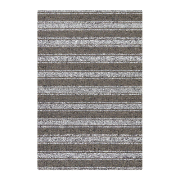 Boardwalk Stripe Indoor/Outdoor Shag Mat
