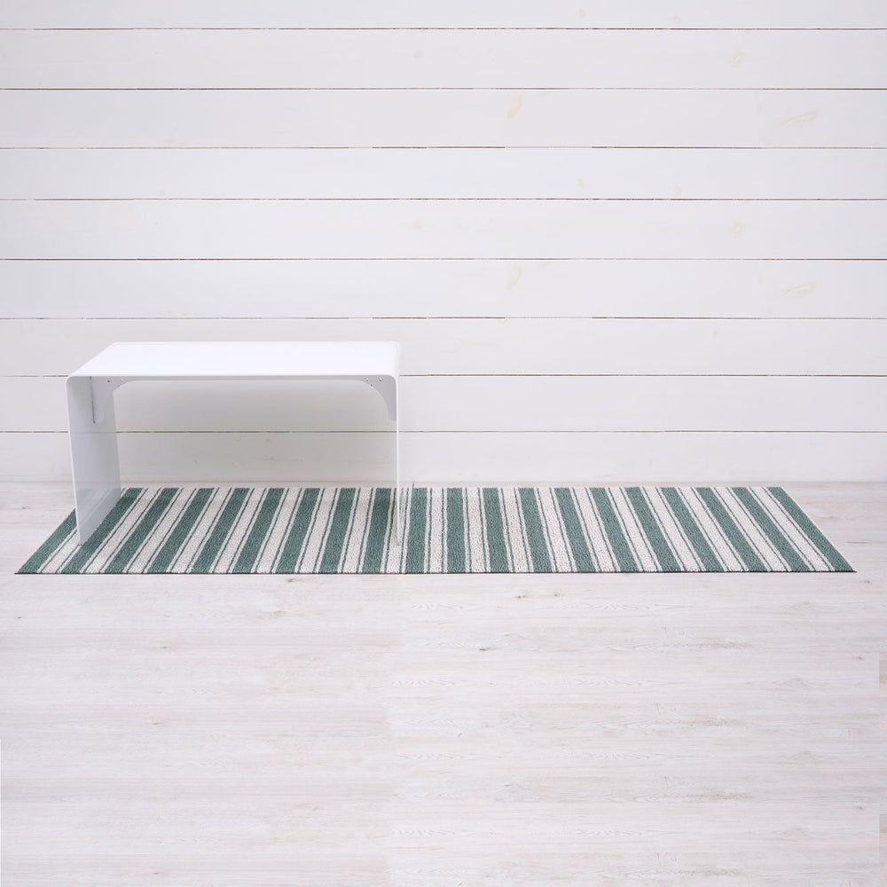 Boardwalk Stripe Indoor/Outdoor Shag Runner