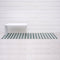 Boardwalk Stripe Indoor/Outdoor Shag Runner  option Seaside