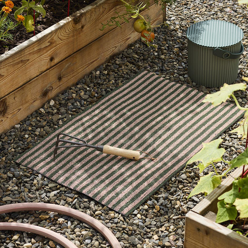 Breton Stripe Shag Mat