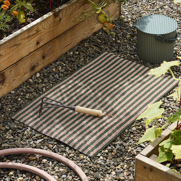 Breton Stripe Shag Mat