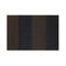 Duo Stripe Shag Mat  option Mocha