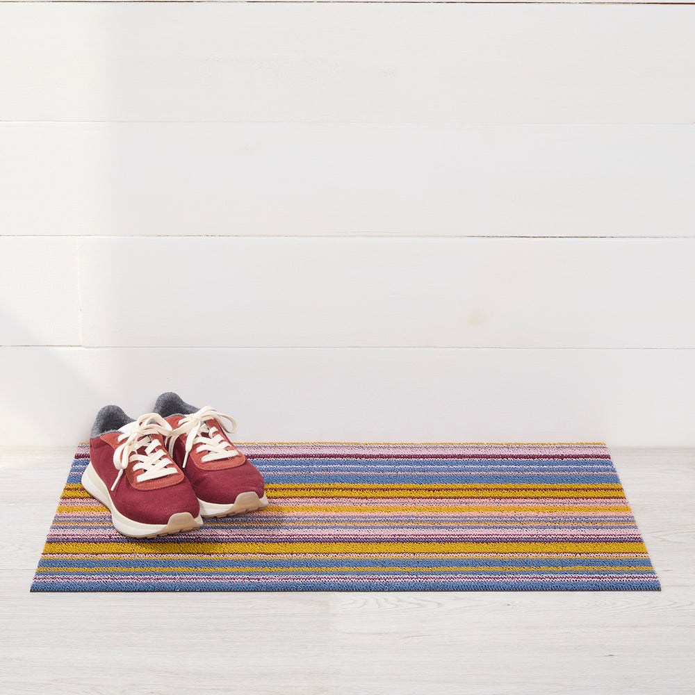 Echo Stripe Shag Floormat