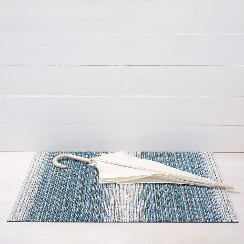 Fade Stripe Indoor/Outdoor Shag Floormat