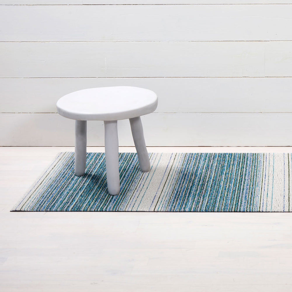 Fade Stripe Indoor/Outdoor Shag Floormat