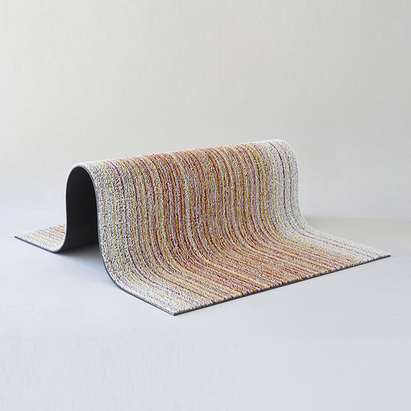 Fade Stripe Indoor/Outdoor Shag Floormat
