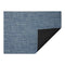 Latex Mini Basketweave Floormat  option Chambray