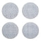 Martha Stewart Boxwood Round Coaster (Set of 4)  option Sea
